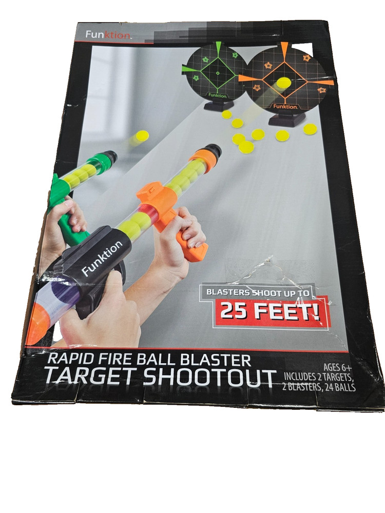 Funktion Rapid Fire Ball Blaster Target Shootout