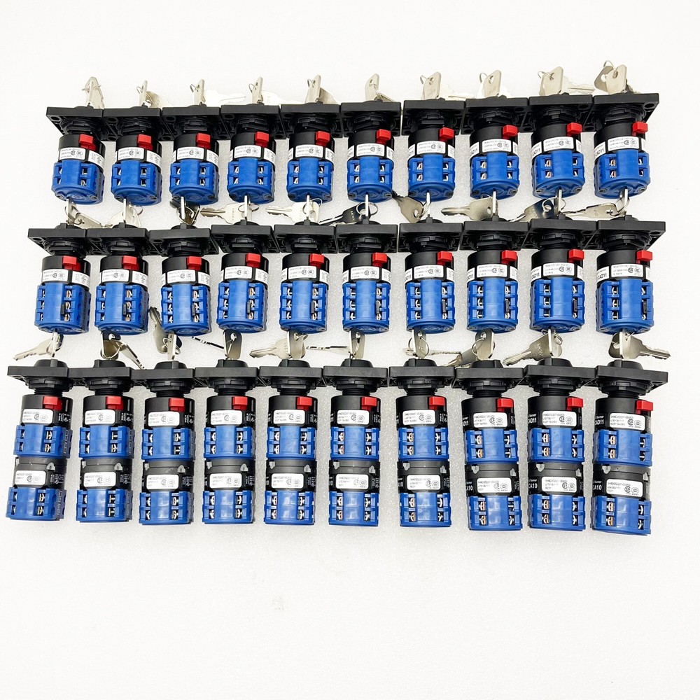 Multiple gears Switch selector with key For ABB Robot IRC5 control cabinet parts