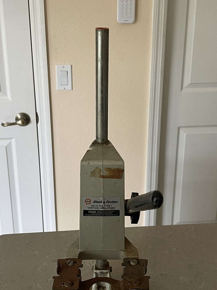 Black & Decker Vertical Drill Stand NO. 71-100 Type 1