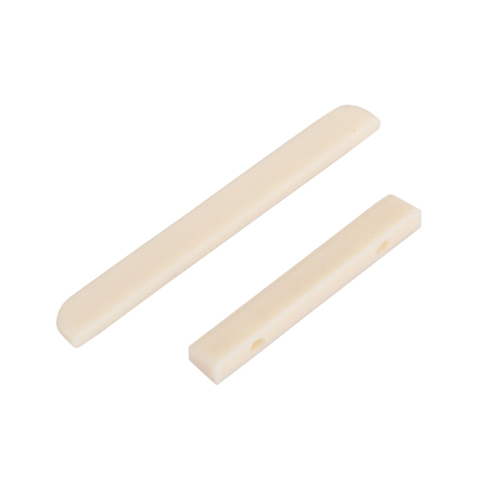 GL72 Plastic Replacement Bridge Saddle and Nut for Classical Guitar New