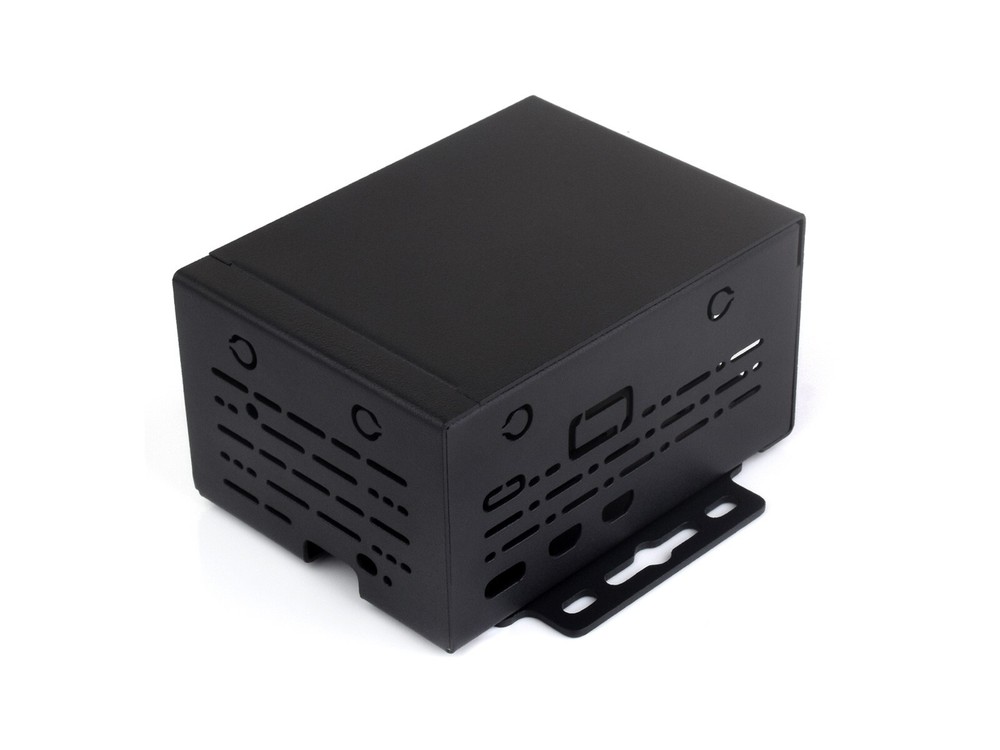 Waveshare Industrial Grade Metal Case D for Raspberry Pi 5 Larger Internal Space
