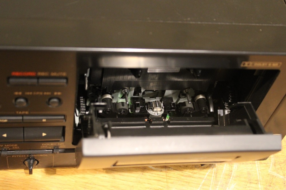TEAC AD-500 CD Player & Auto-Reverse Cassette w/remote Serviced Fully Functional