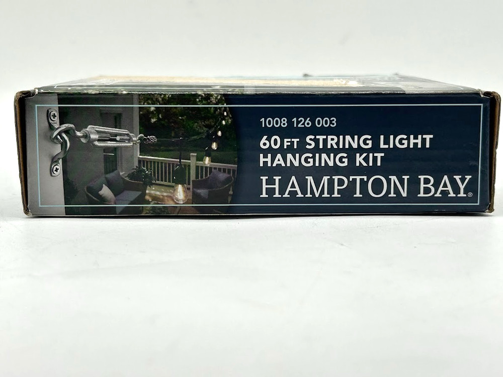 Hampton Bay String Light Installation Hardware Kit 60 Ft 12300-18