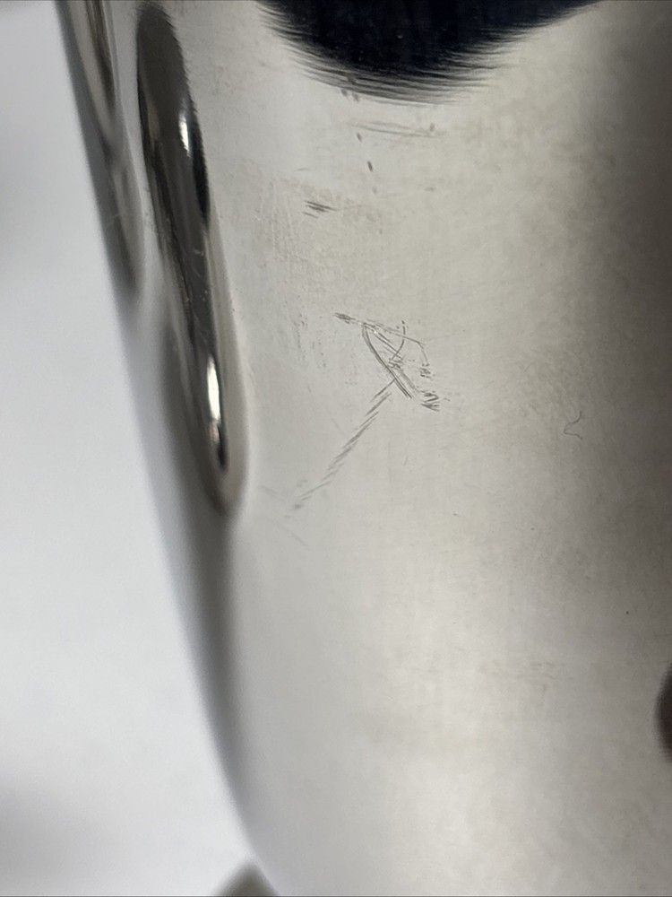 Pottery Barn Penguin Cocktail Martini Shaker Drink Mixer Art DecoBarware *read