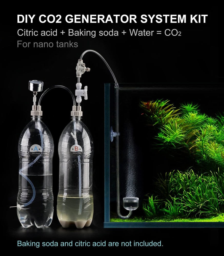 Clscea G200 Aquarium DIY CO2 Generator System Kit