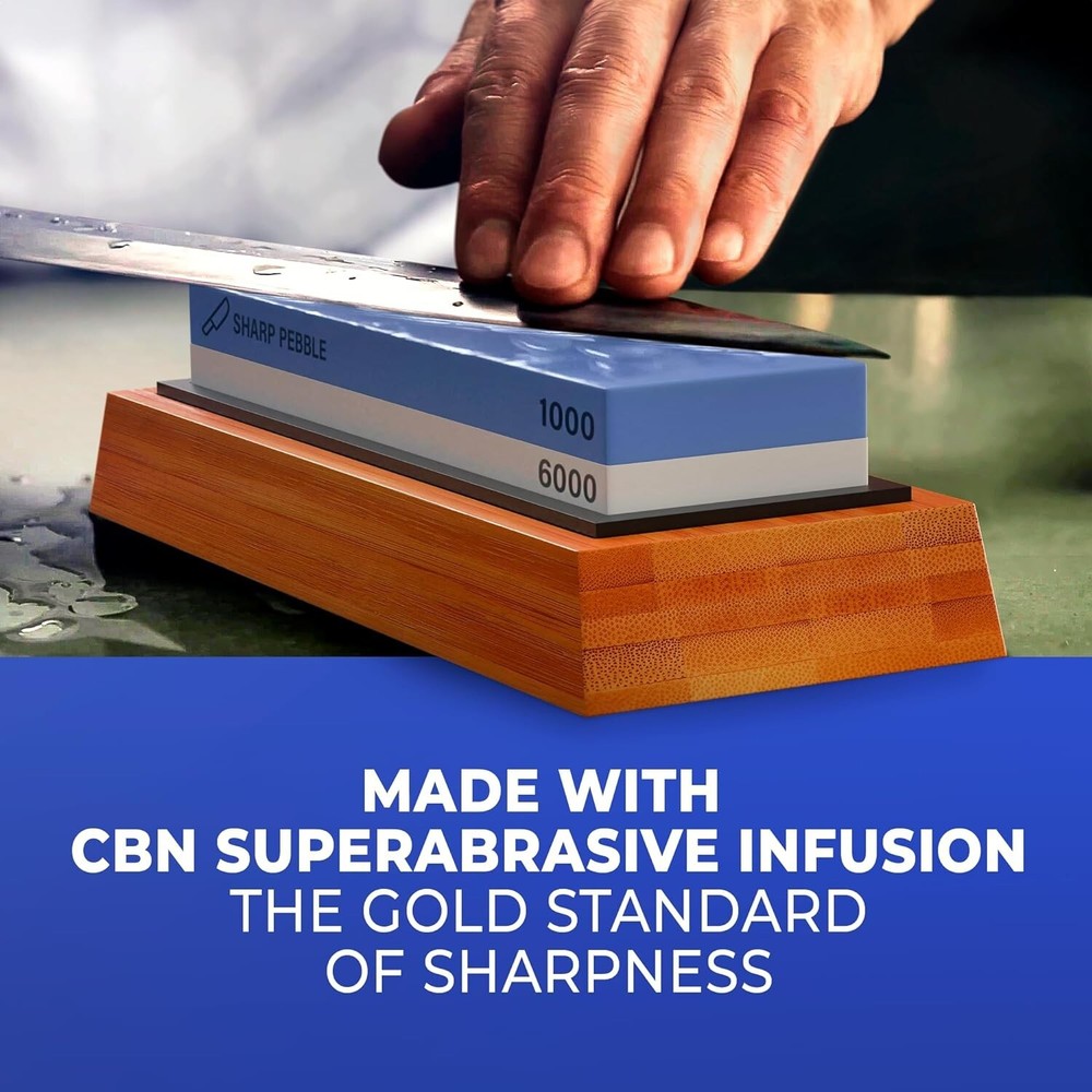 Premium Whetstone Knife Sharpening Stone 2 Side Grit