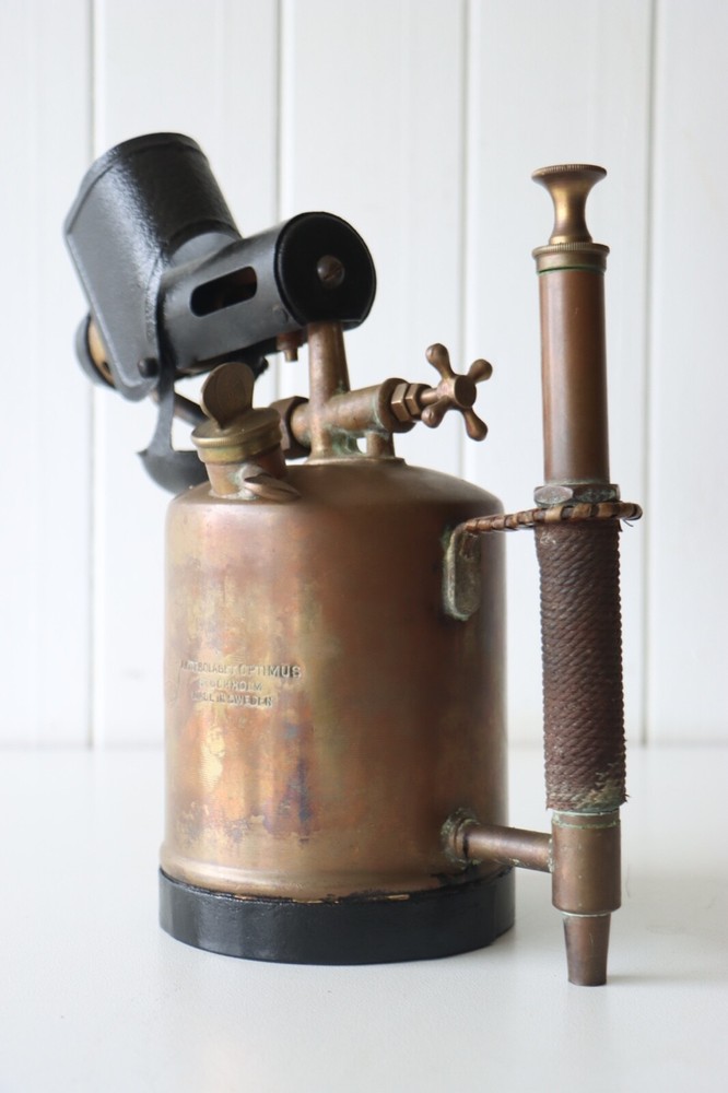 OPTIMUS Brass Flame Torch / Blower / Thrower - Made in Sweden - Extra Large
