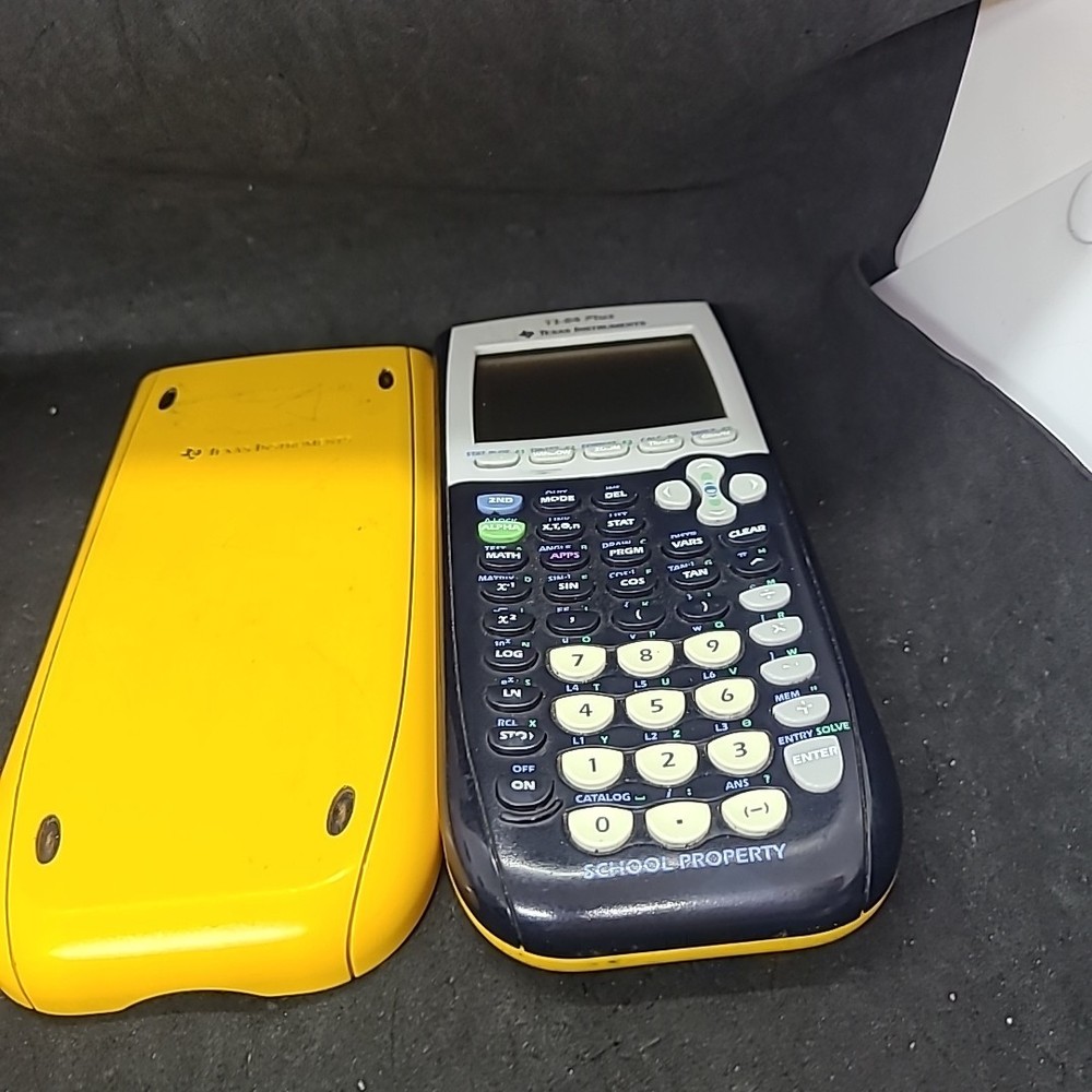 TI-84 Plus Graphing Calculator - With Covers - Tested & Working #81