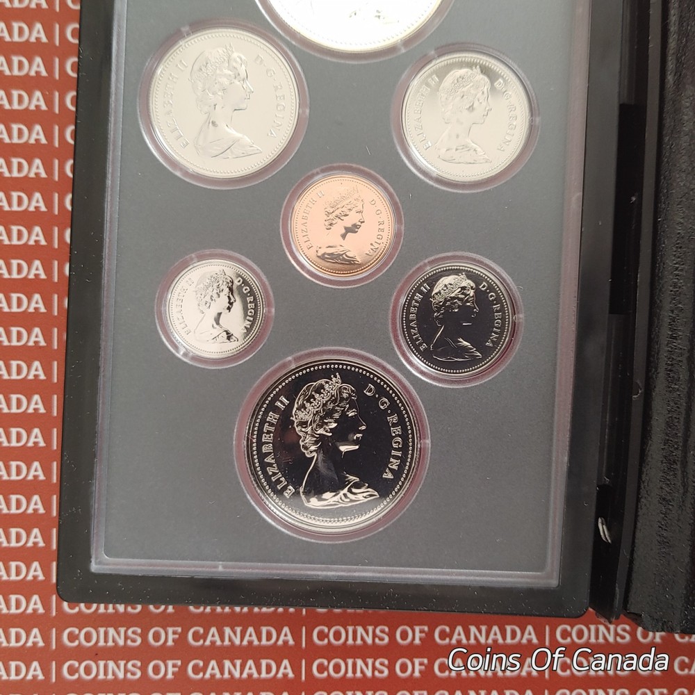 1980 Canada Specimen Set w/ Arctic Silver Dollar - Proof Set #coinsofcanada