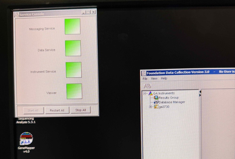 ABI 3730XL DNA sequencer 96 capillary, Solid laser, Made in 2002, Working good