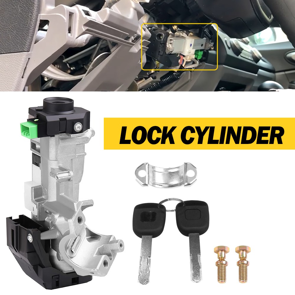 Ignition Switch Lock Cylinder Assembly For Honda 2006-2011 Civic