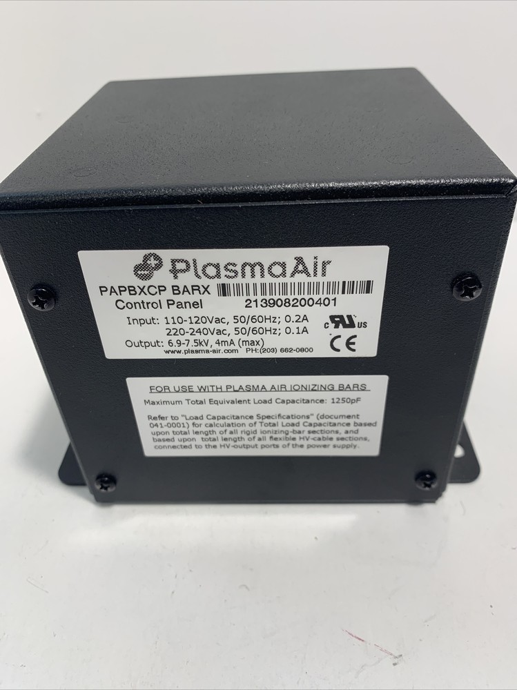 Plasma Air PAPBXCP BAR-X Control Panel