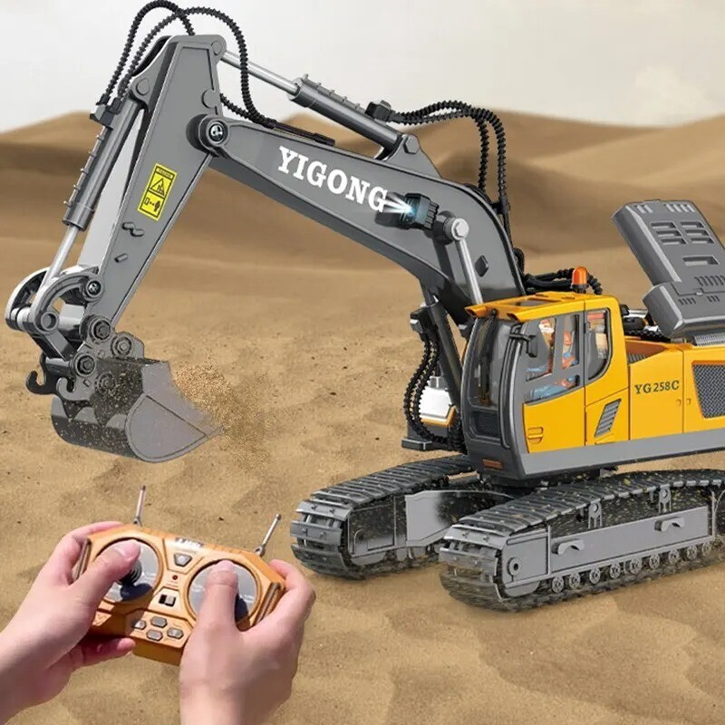 Remote Control Earth Moving Excavator
