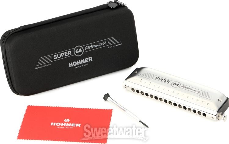 Hohner Super 64 Performance Chromatic Harmonica