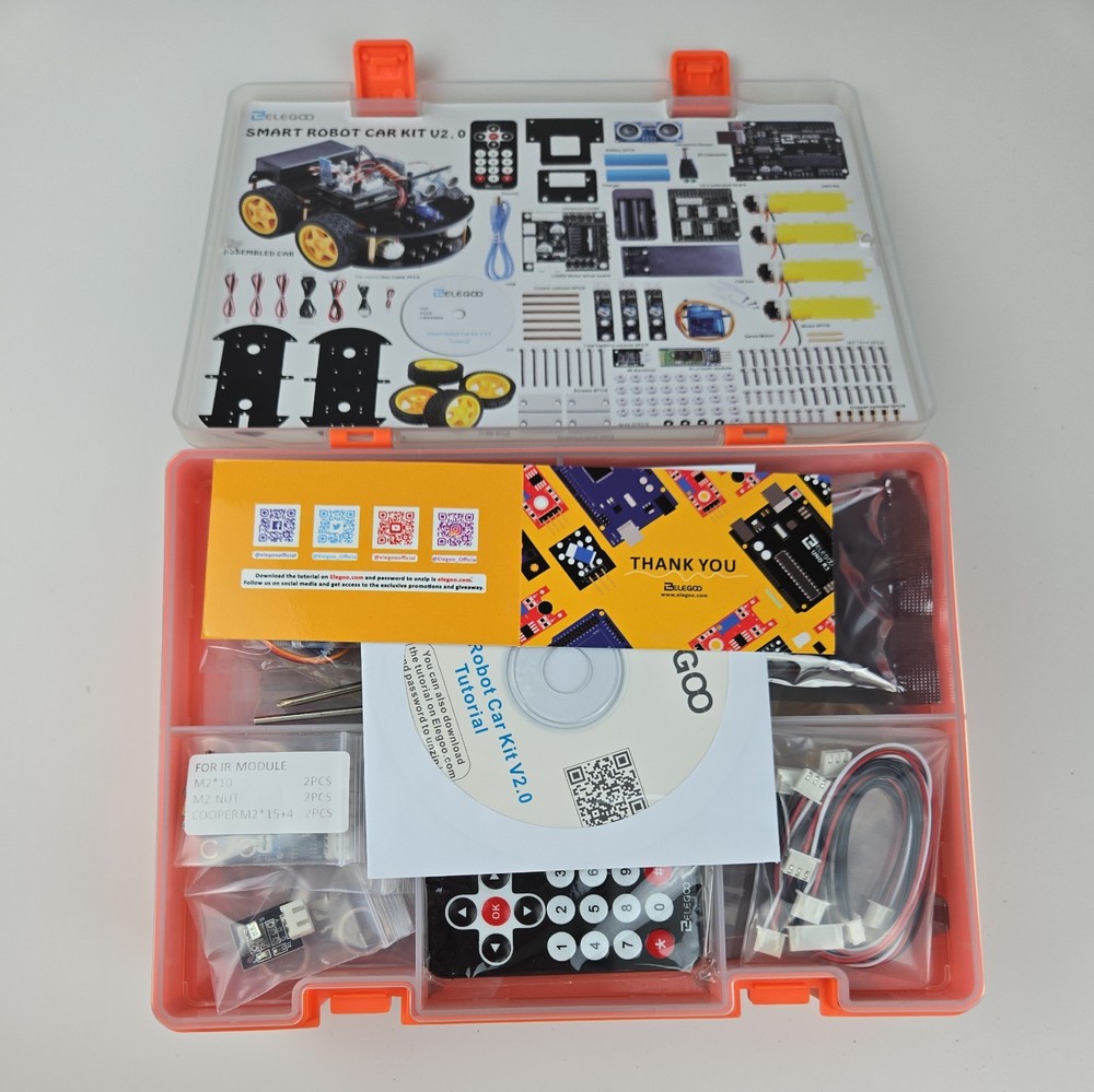 ELEGOO Robot Smart Car Kit V2.0 NEW STEM Computer Code Programming Kids