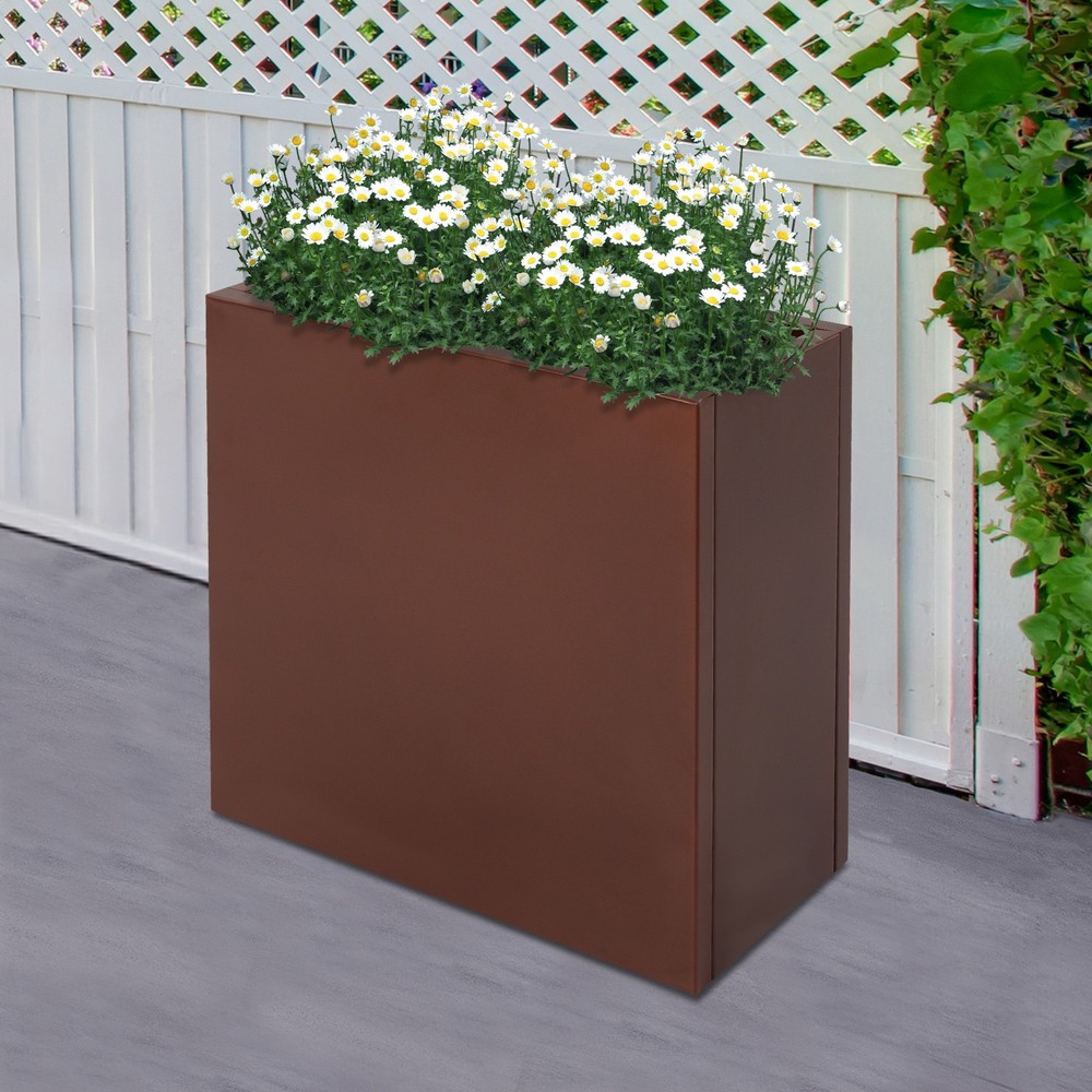 Planter Box, Rectangular Planter Box, Planter Box for Deck, Patio US