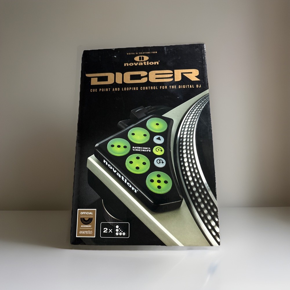 Novation Dicer Cue Point & Looping Control USB Powered DJ Controller w/Box