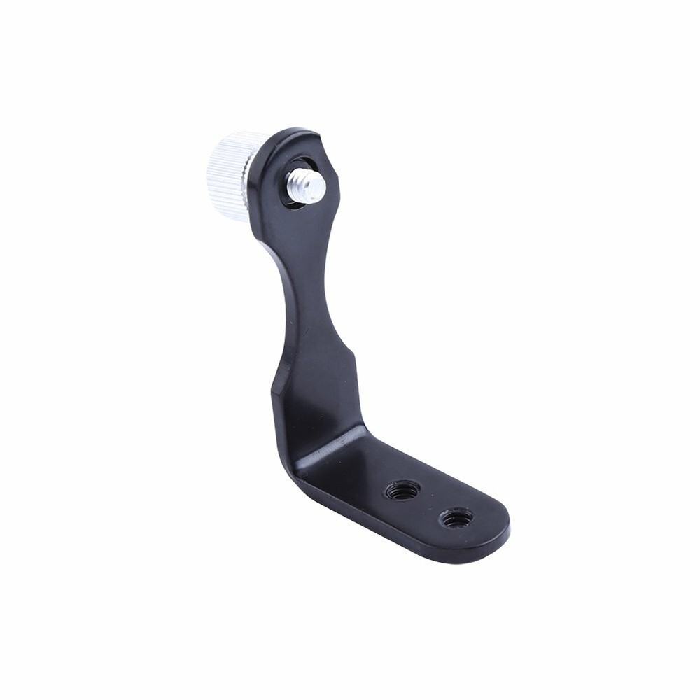 L-Shape Binocular Adapter Mount Tripods Bracket Adapter For Binocular Black