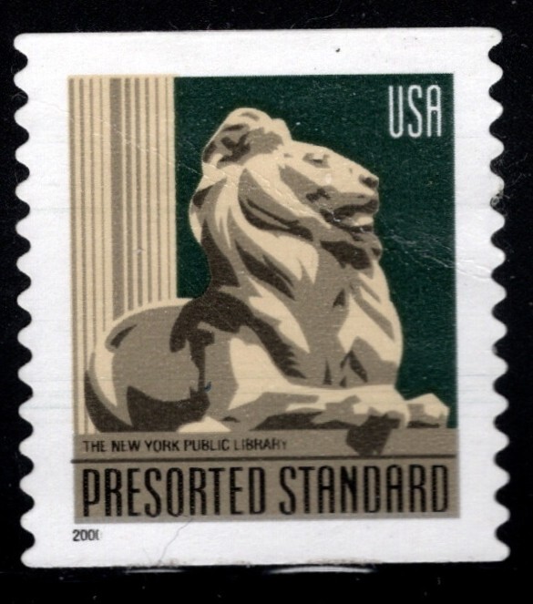 Perfectly Flawed- EFO US Presorted Std SN 3447 - 2000 - Print Partially Missing