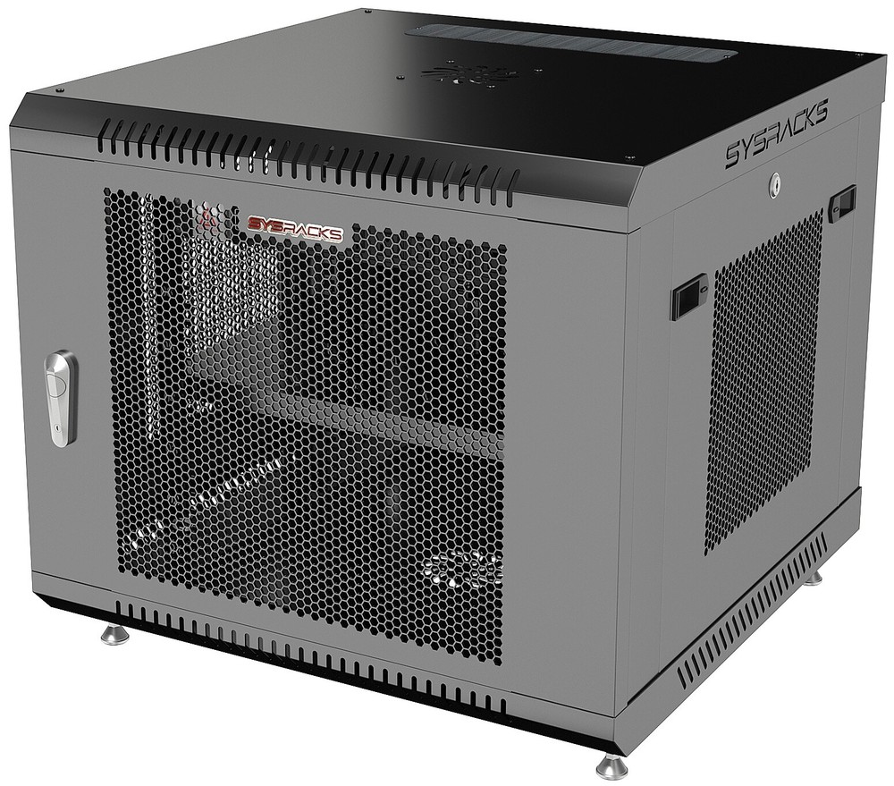 9U Sysracks Wall Mount IT Data Network Server Rack Cabinet Enclosure 24" Depth