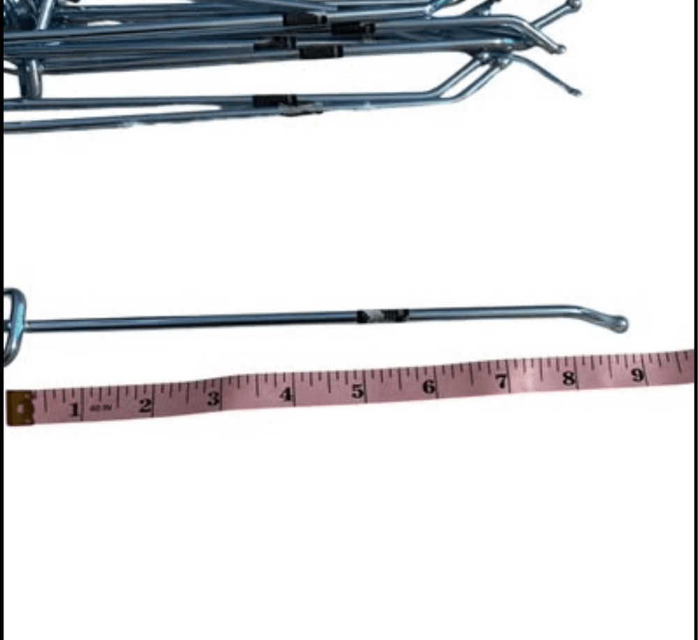 21 Pegboard Hooks Approx 9” 18 With Ball & 3 Without
