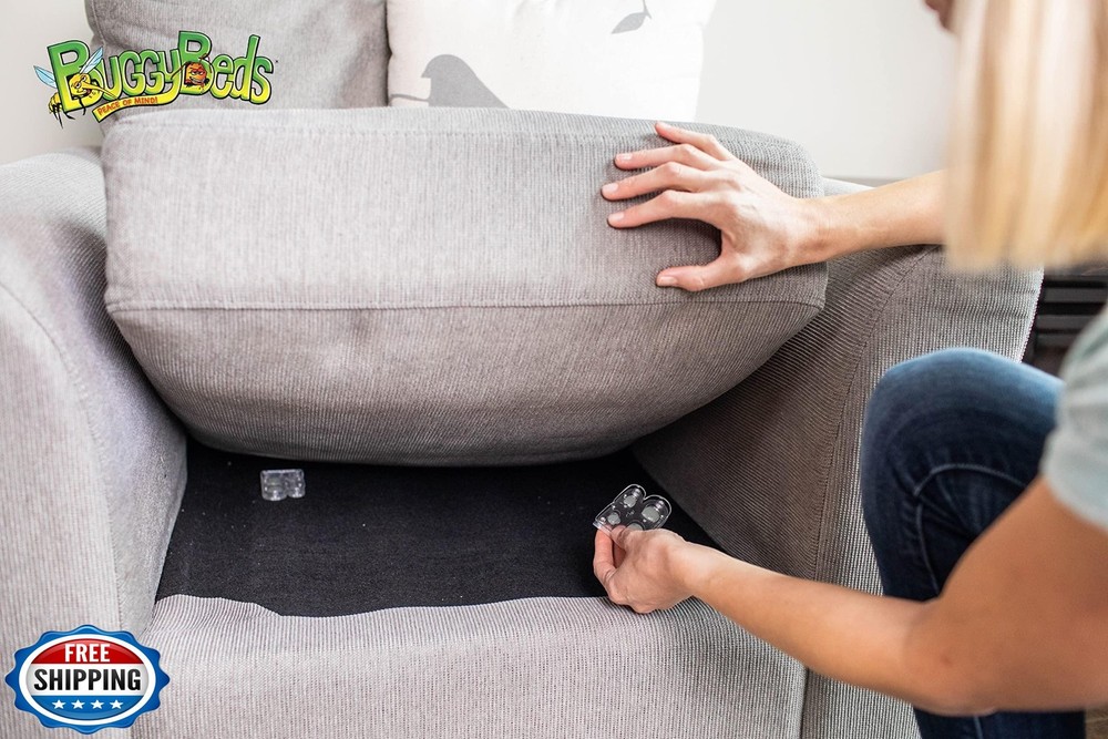 BuggyBeds® Bed Bug Glue Traps, Home, 12 Pack