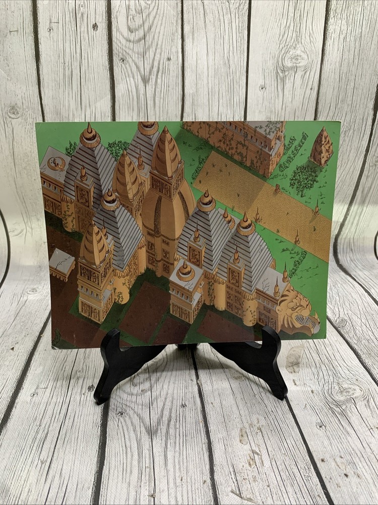 D&D Arigani’s Temple Map/Guide 1990 TSR