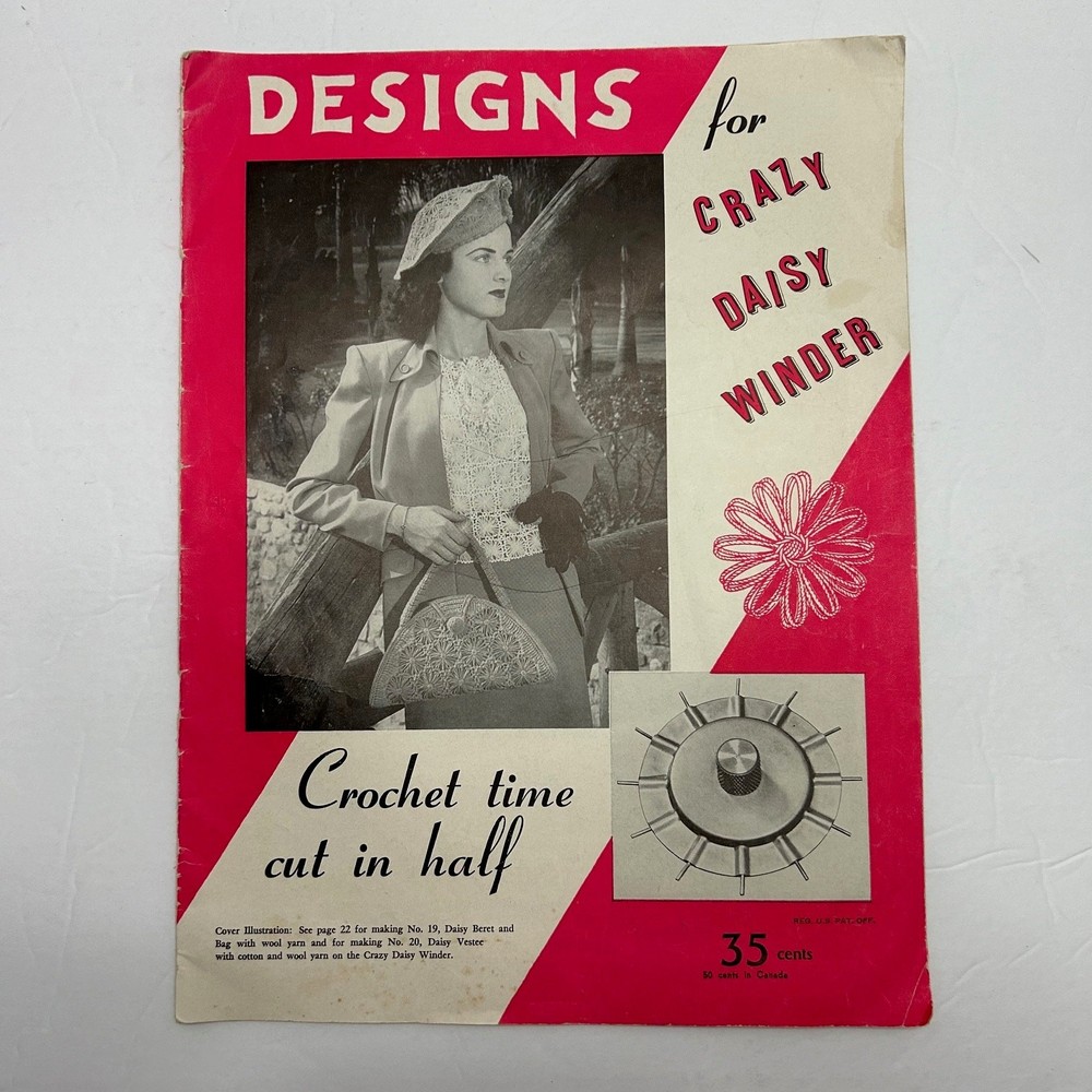 Antique Crochet Booklets Magazines Patterns 5 Booklets & 1 Pamphlet