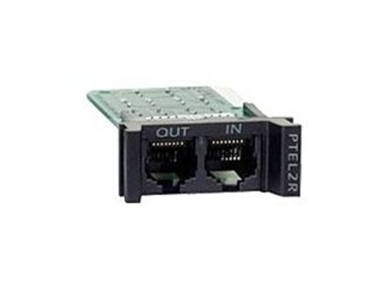 Surge suppressor - rack-mountable APC PTEL2R 1U Rack Mountable 2 Line Telco
