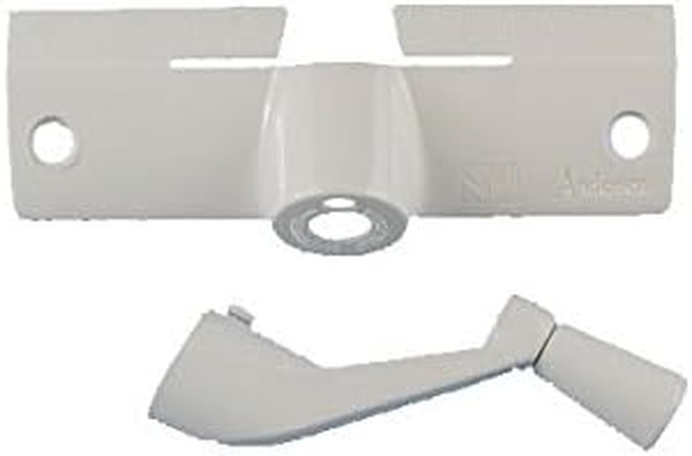 Casement Window Operator Cover and Handle in White