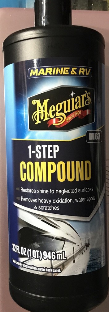Meguiars, Marine/RV 1 Step  Compound 32oz M67