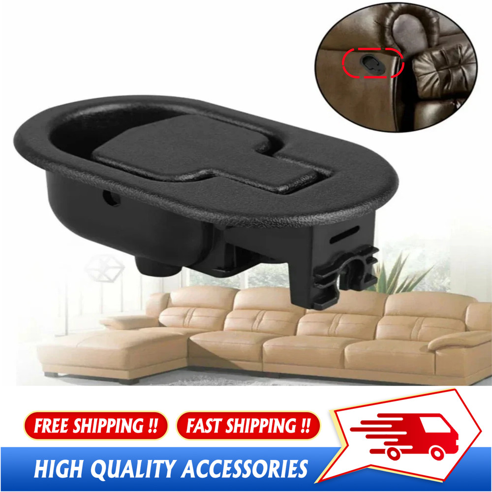 Recliner Pull Handle Replacement Chair Sofa Couch Release Lever Universal Black