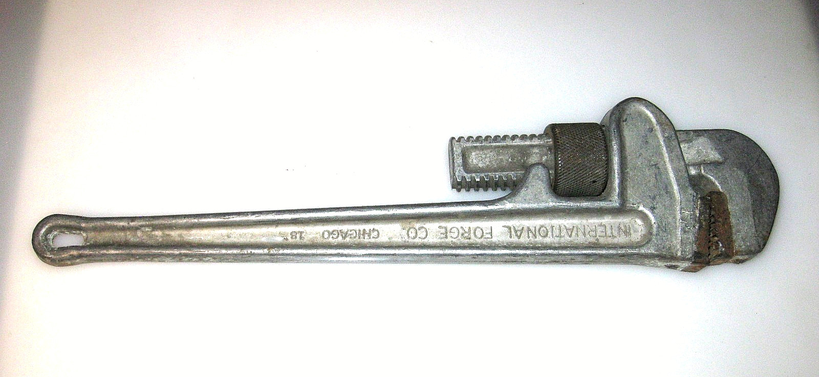 RIDGID Pipe Wrench Tool 18", & Aluminum International Forge LITE_MITE 18"