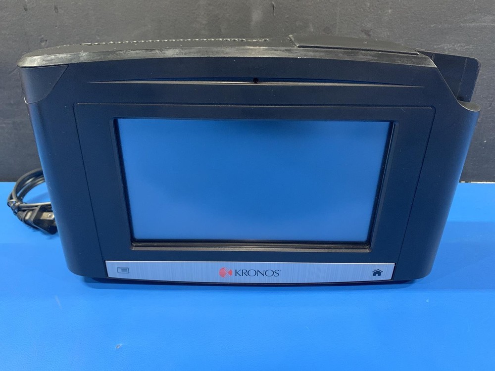 KRONOS InTouch 9100 Employee Time Clock Punch Touchscreen Panel 8609100-008