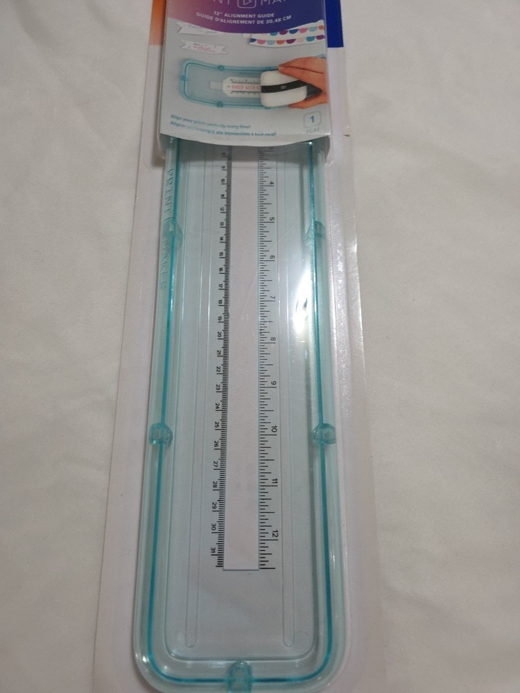 We R Memory Keepers Print Maker 12" Alignment Guide- Align Prints Perfectly-NIP