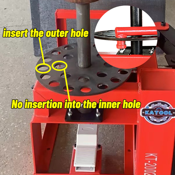 Pneumatic Tire Changer Machine Portable Hand Bead Breaker Tire Mounting Machine