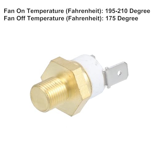 Radiator Sensor Switch 1/8'' NPT 195-210 Degrees on 175 Degrees Off