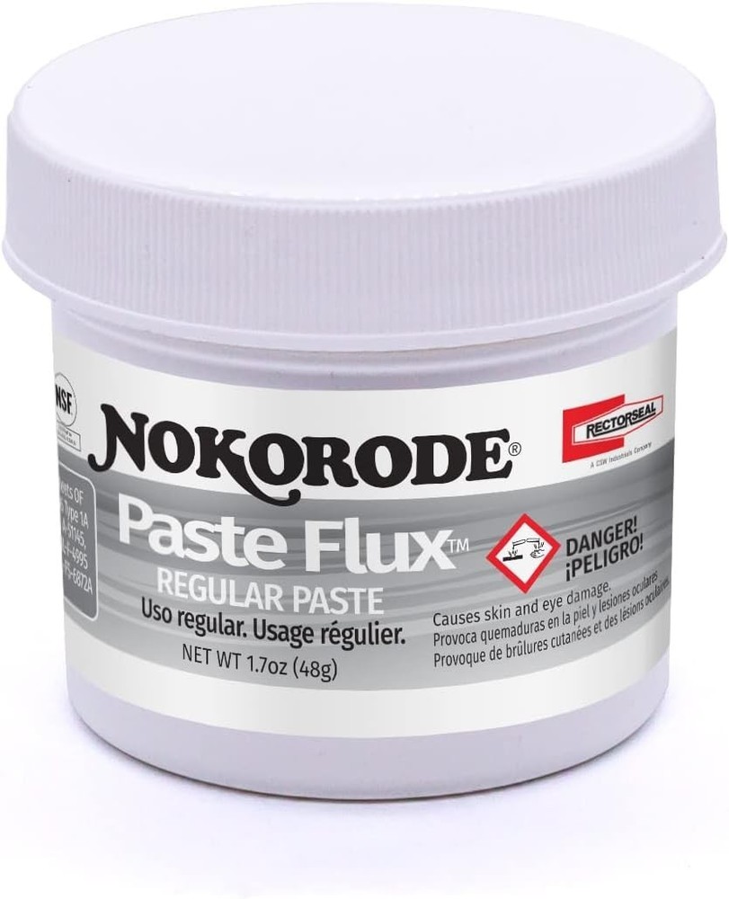 Nokorode Lead-Free Paste Flux 1.7 oz - Efficient Soldering Solution for Plumbing