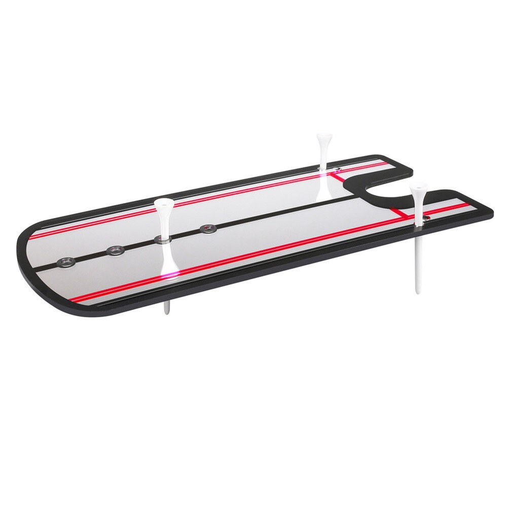 Golf Putting Mirror Training Alignment Aid Swing Trainer Eye Line Practice Tool