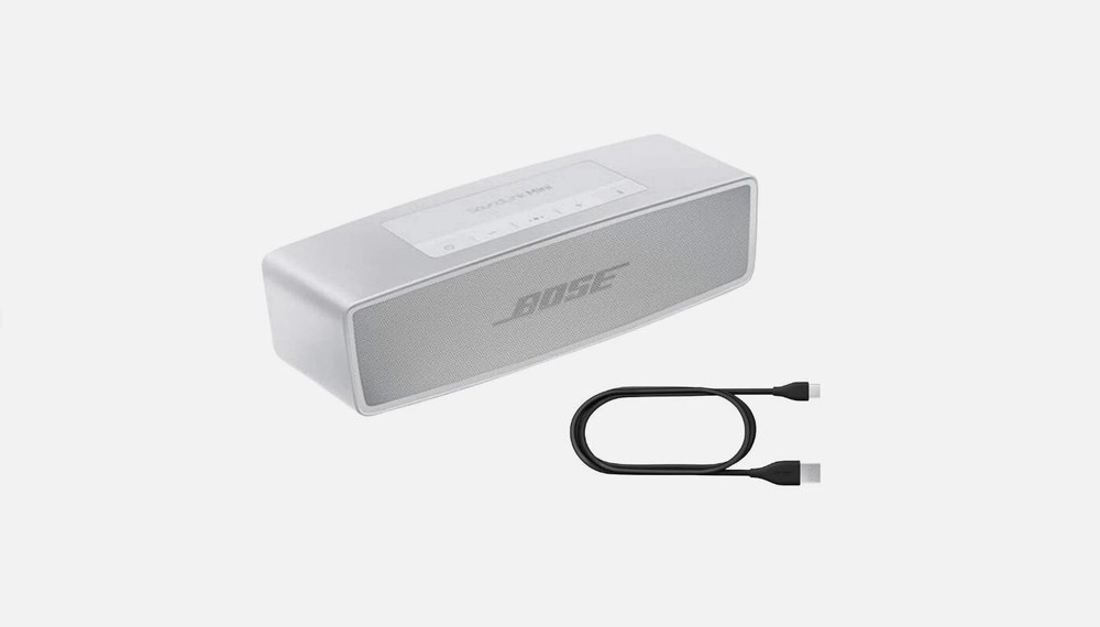 Bose SoundLink Mini II Special Edition Bluetooth Portable Speaker Silver