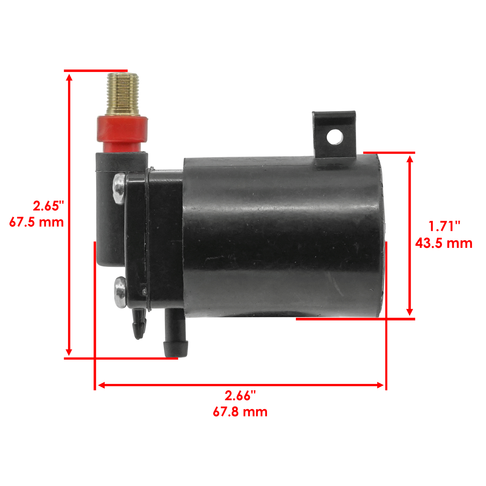 Fuel Primer Choke Solenoid for OMC Johnson Evinrude 140Hp 140 Hp 1984-1992