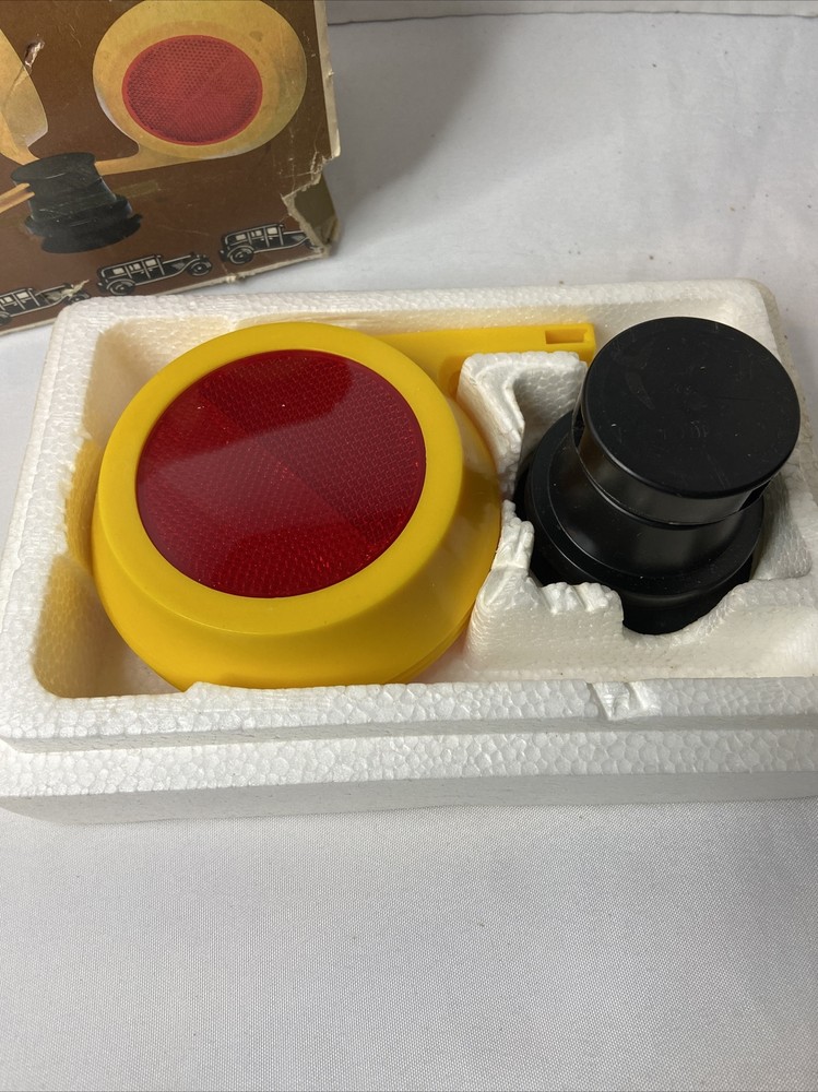Vintage Windy Wind Propelled emergency rotating reflectors
