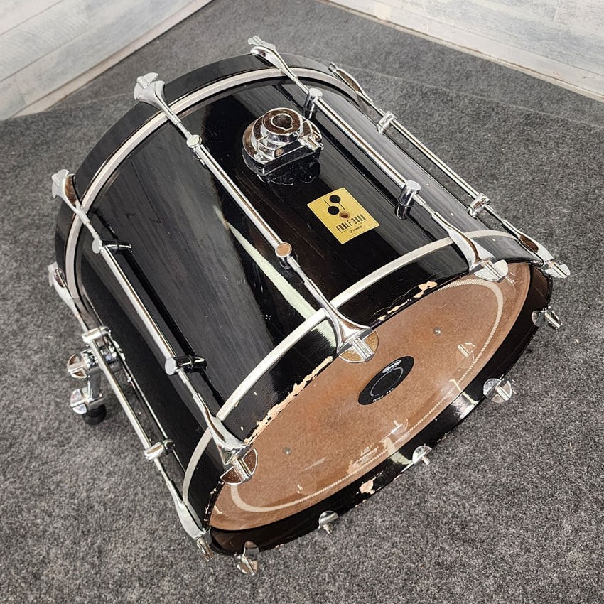Used Vintage Sonor Force 3000 5pc Drum Set Black - Fair