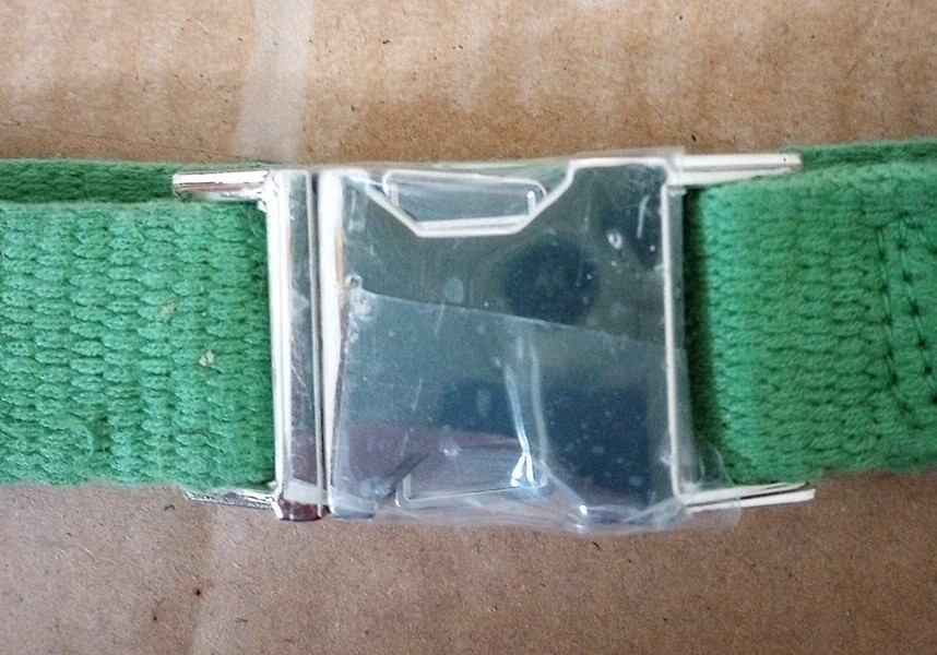 2 Dog Collars Heavy Duty Medium Adjustable Quick Release Durable Non Allergenic