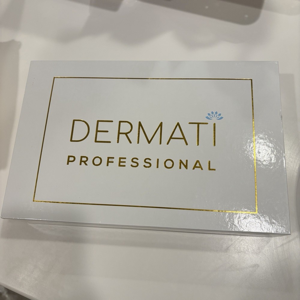 DERMATI High Frequency Facial Device Adjustable White for Face