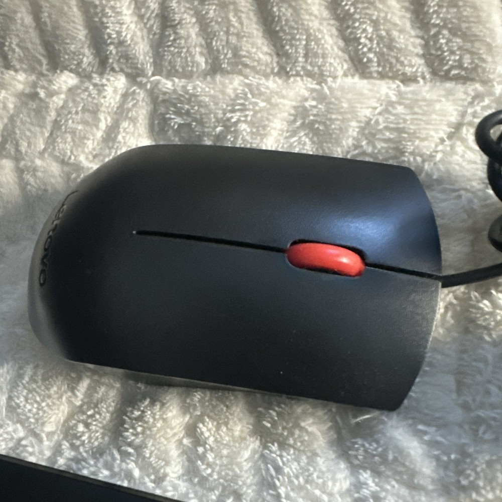 Lenovo Traditional USB Wired Keyboard & Mouse Combo Set