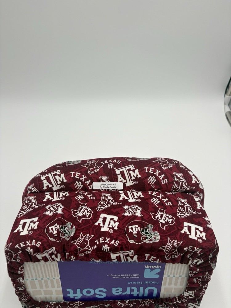 Texas A&M Aggies Tissue Box Cover Sofa