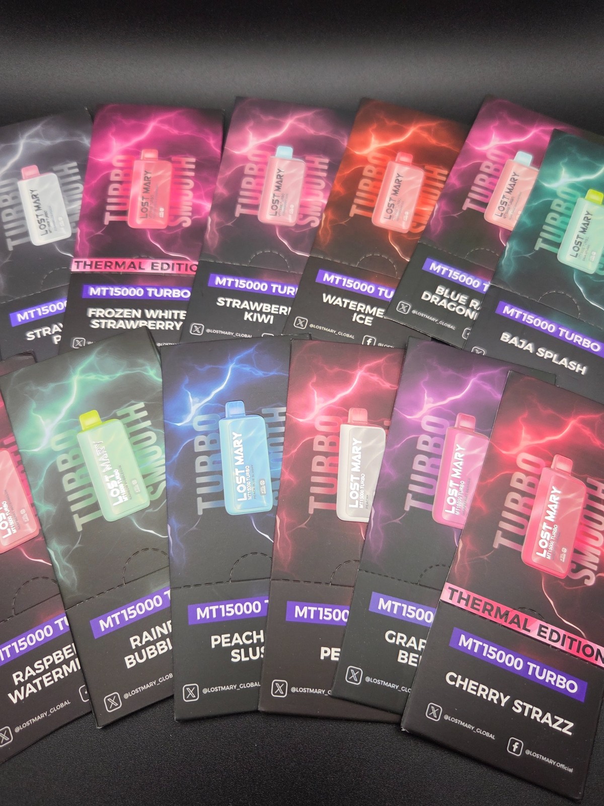 Collectible Box Cards- Flavor Card Stock 1 of a Kind Collectors Item