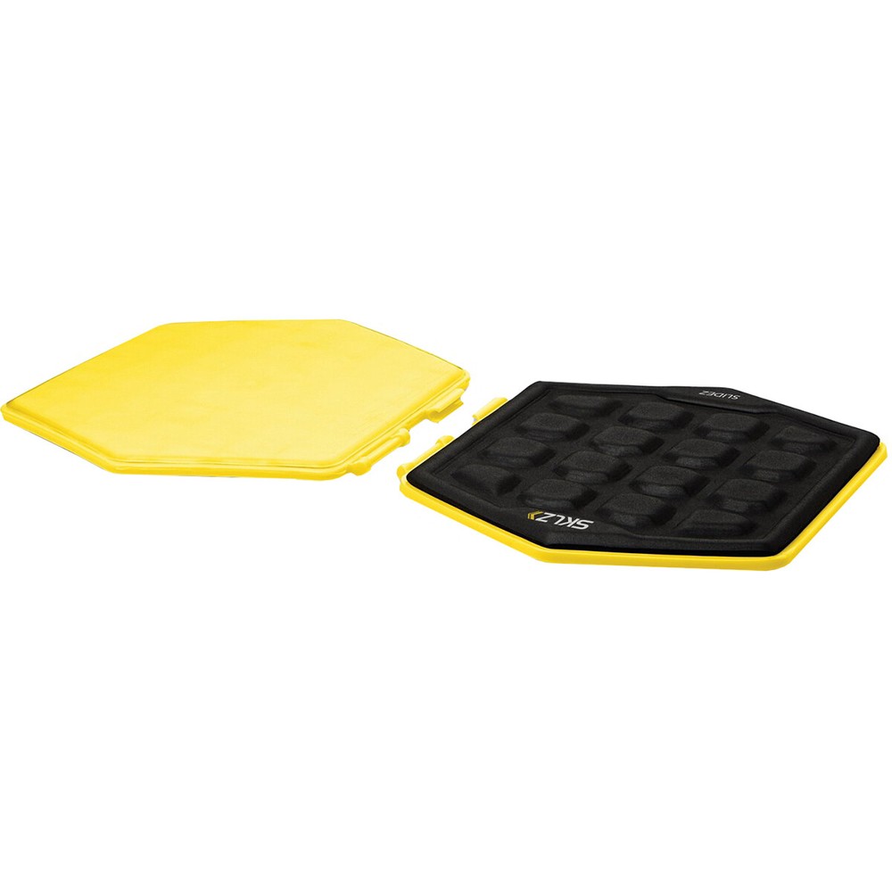 SKLZ Slidez Functional Core Stability Discs - Black/Yellow