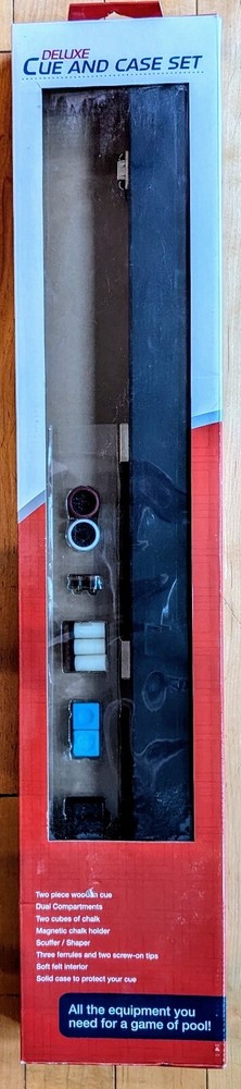 Deluxe Cue and Case Set